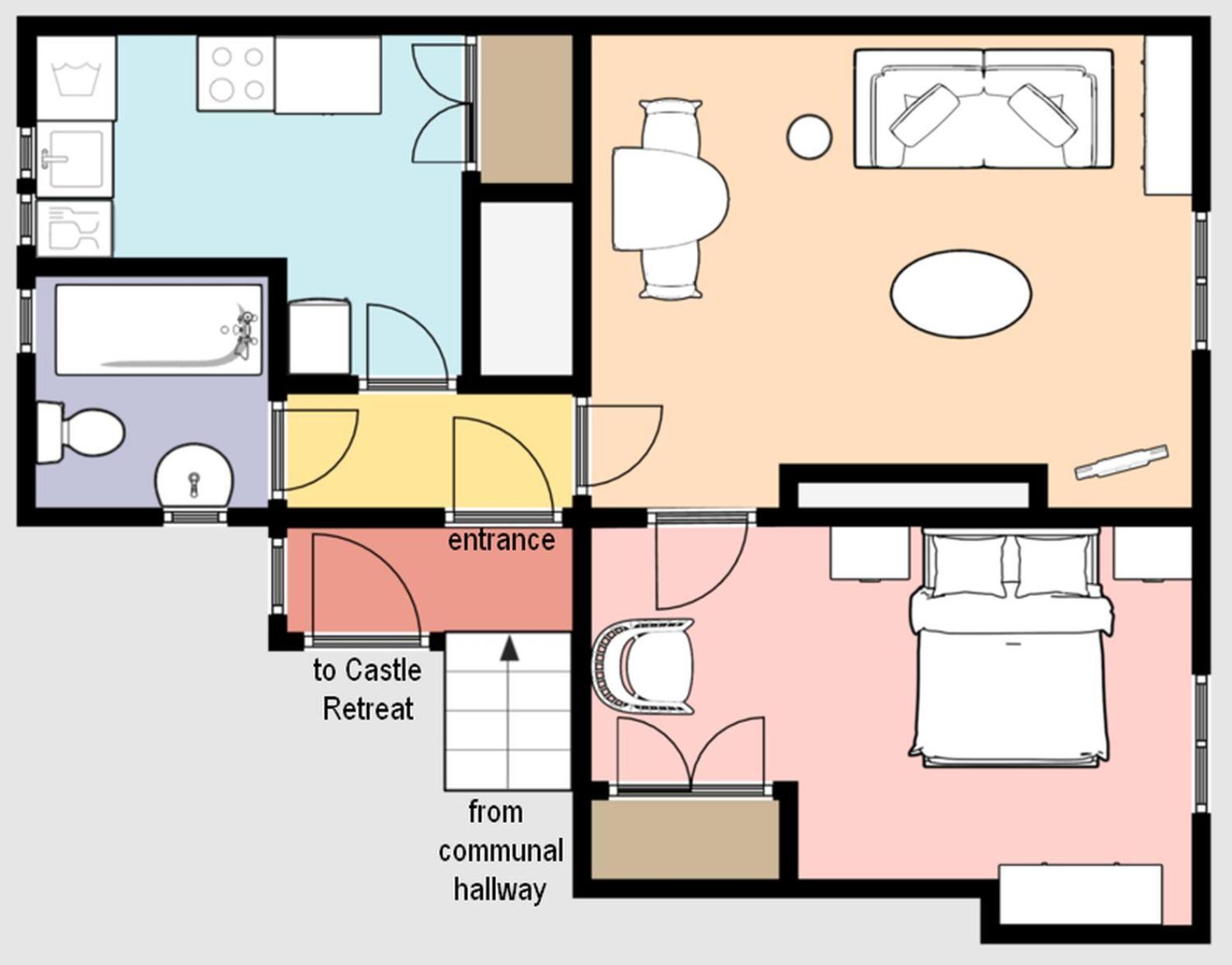 Lionsgate View - Luxury Apartment Opposite Alnwick Castle מראה חיצוני תמונה
