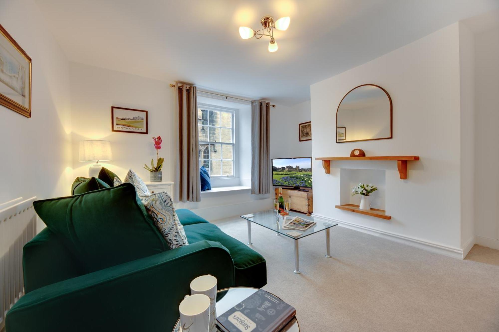 Lionsgate View - Luxury Apartment Opposite Alnwick Castle מראה חיצוני תמונה